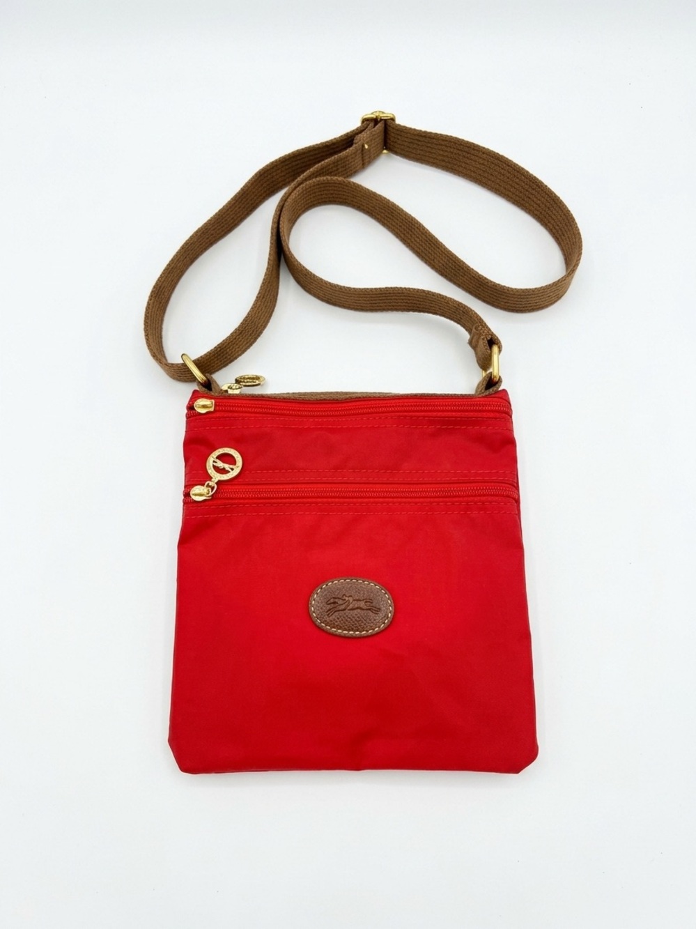 Longchamp Red Crossbody Bag